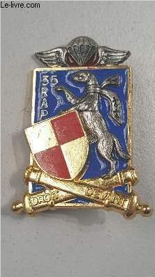 UN INSIGNE MILITAIRE DU 35E RAP REGIMENT D'ARTILLERIE PARACHUTISTE.