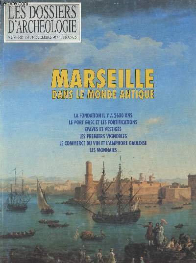 DOSSIERS DE L'ARCHEOLOGIE N° 154 Novembre 1990 - Marseille dans … | Immagine principale