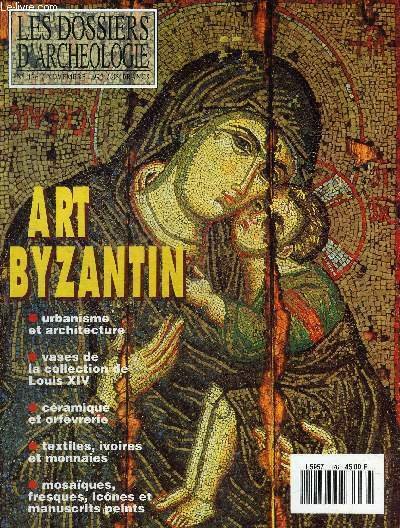DOSSIERS DE L'ARCHEOLOGIE N° 176 NOVEMBRE 1992 - ART BYZANTIN …