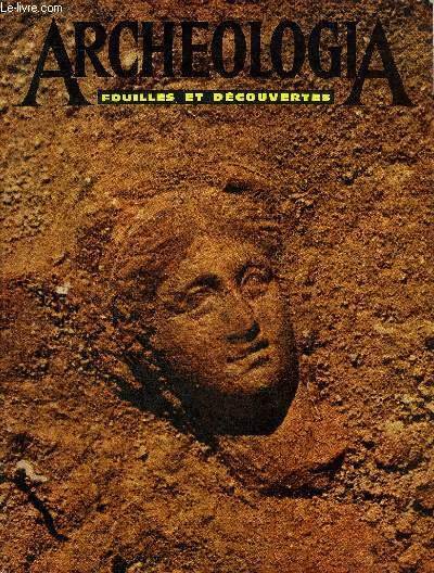 ARCHEOLOGIA N° 1 NOVEMBRE/DECEMBRE 1964 - Dieux et temples voyageurs …