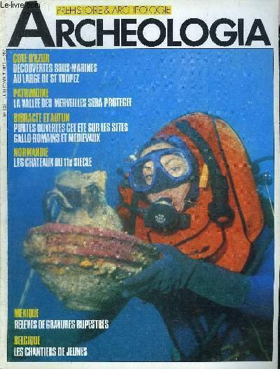 ARCHEOLOGIA N° 226 JUILLET AOUT 1987 - Bibracte oppidum gaulois …