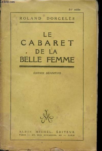 Le Cabaret de la Belle Femme.