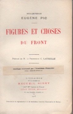 Figures et choses du Front.