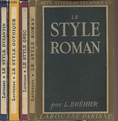 Lot de 4 livres de la collection "Arts, sytles et … | Immagine principale