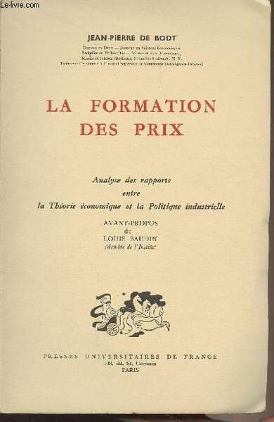 La formation des prix - Analyse des rapports entre la …