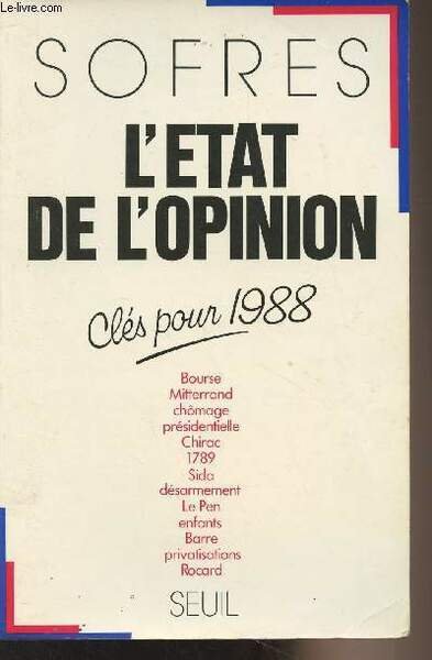 L'Etat de l'opinion, clés pour 1988