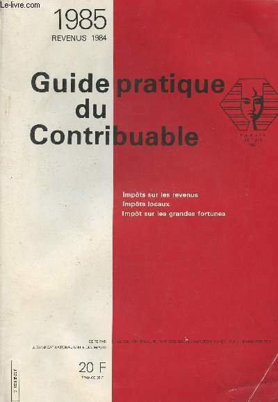 Guide pratique du contribuable - 1985, revenus 1984 | Immagine principale