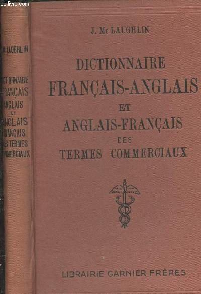 Dictionnaire français-anglais et anglais français des termes commerciaux, des noms … | Immagine principale