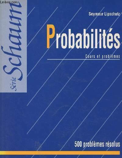 Probabilités, cours et problèmes - Série Schaum | Immagine principale