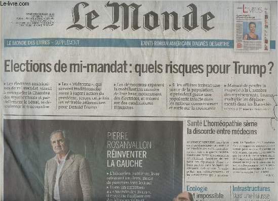 Le Monde n°22903 74e année - Vendredi 31 août 2018 …