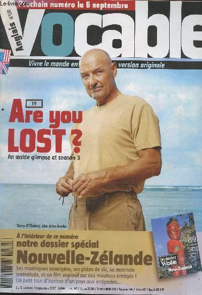 Vocable, anglais n°530 - Du 12 juillet au 5 sept. …
