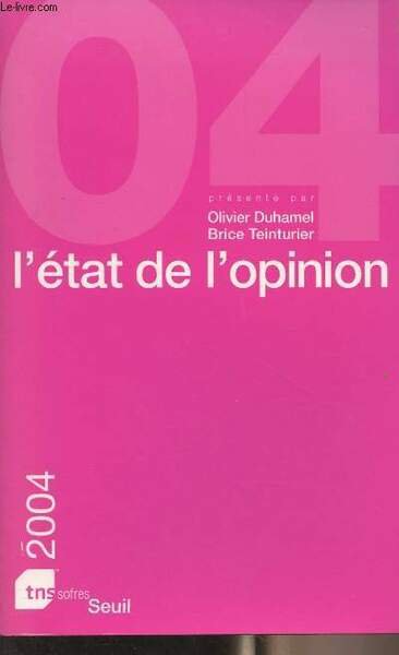 L'état de l'opinion - 2004 - "TNS SOFRES" | Immagine principale