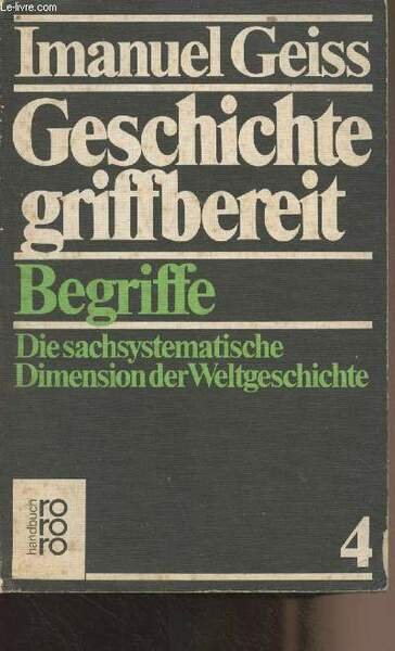 Geschichte griffbereit - 4 Begriffe - Die sachsystematische Dimension der … | Immagine principale