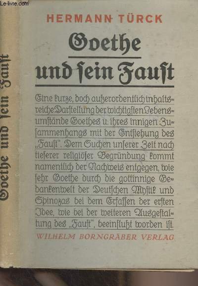 Goethe und sein Faust