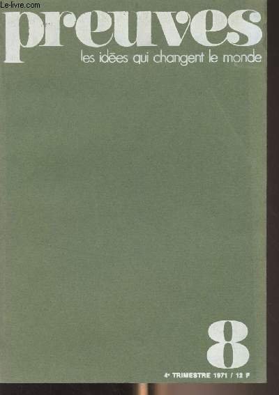 Preuves, les idées qui changent le monde - N°8 4e … | Immagine principale