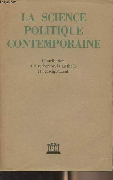 La science politique contemporaine - Contribution à la recherche, la … | Immagine principale