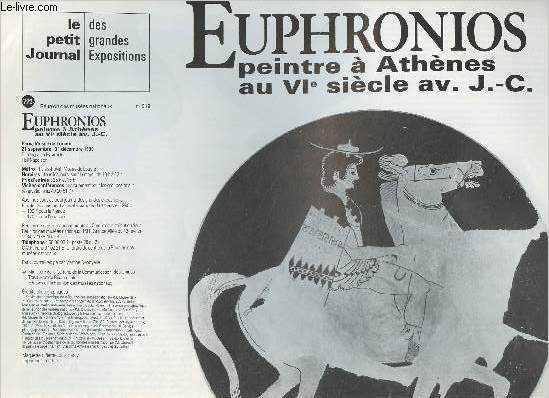 Le petit journal des grandes expositions n°219 - Euphronios peintre …