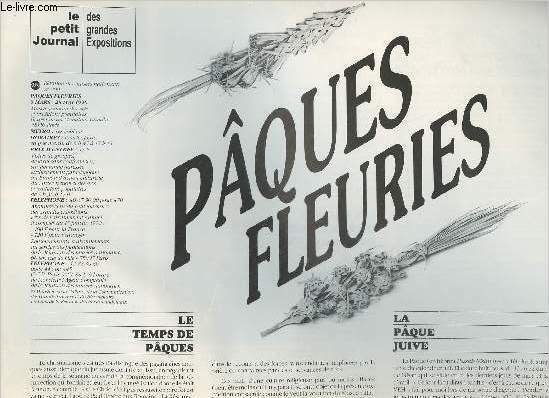 Le petit journal des grandes expositions n°209 - Pâques fleuries