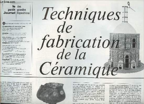 Le petit journal des grandes expositions n°199 - Techniques de …