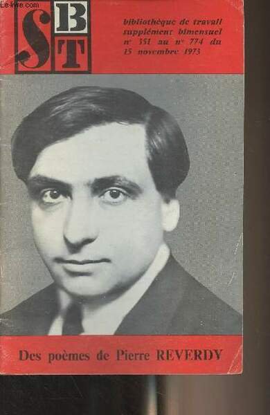 BT, bibliothèque de travail, supplément - n°351 au n°774 du … | Immagine principale