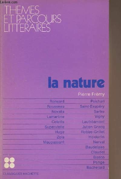 La nature - "Thémes et parcours littéraires"