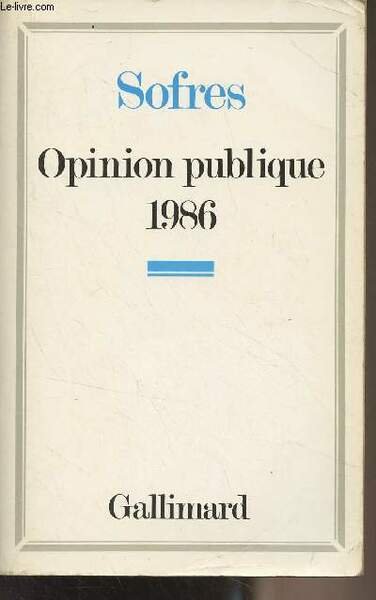 Opinion publique 1985 | Immagine principale
