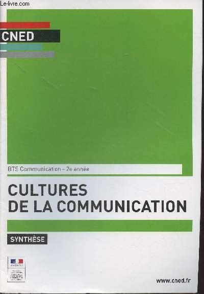 CNED : Cultures de la communication, synthèse - BTS Communication, … | Immagine principale