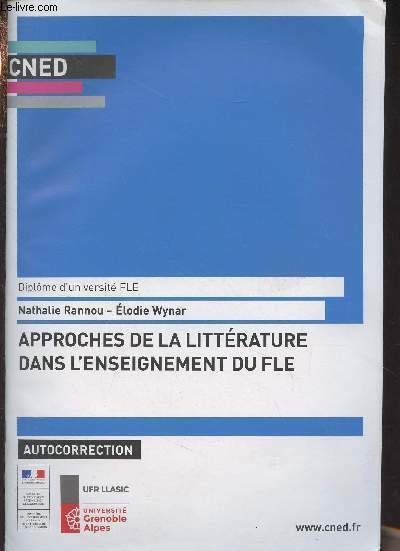 CNED : Approche de la littérature dans l'enseignement du FLE, …