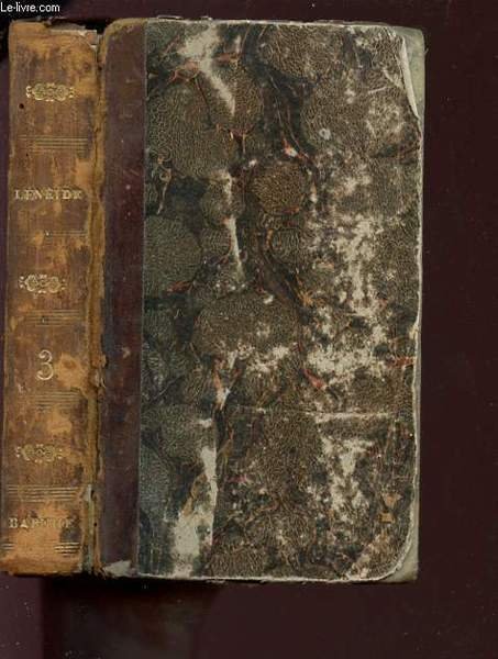 L'ENEIDE traduite en vers fran�ais et le texte en latin en regard - TOME TROISIEME - LIVRE HUITIEME.