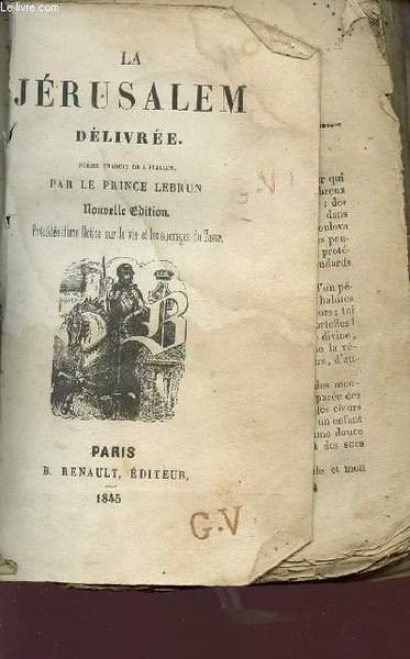 LA JERUSALEM DELIVREE.