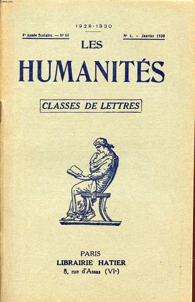 LES HUMANITES / CLASSES DE LETTRES / 6�me ANNEE SCOLAIRE … | Immagine principale