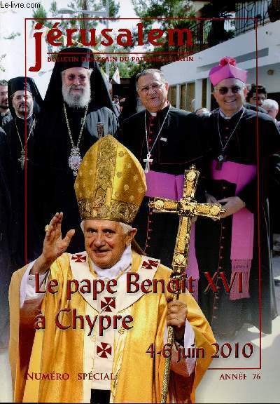 JERUSALEM / BULLETIN DIOCESAIN DU PATRIARCAT LATIN / NUMERO SPECIAL … | Immagine principale