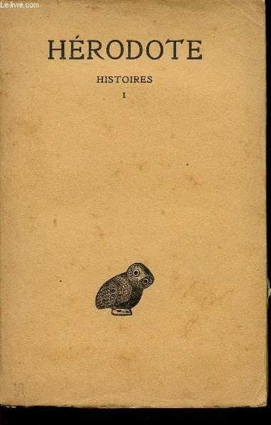 HERODOTE - HISTOIRES - LIVRE I - CLIO / COLLECTION …