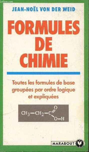 FORMULES DE CHIMIE / TOUTE FORMULES DE BASE GROUPEES PAR …