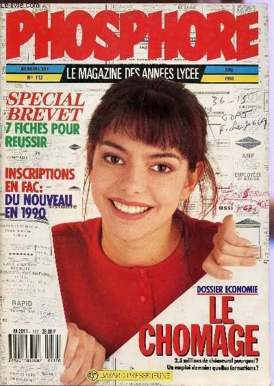 PHOSPHORE - N�112 - MAI 1992 / DOSSIER : LE …