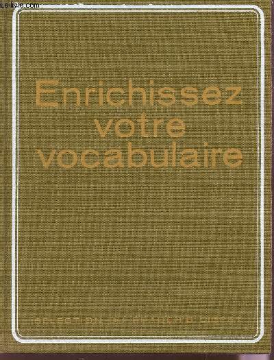 ENRICHISSEZ VOTRE VOCABULAIRE. | Immagine principale