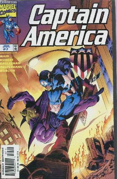 CAPTAIN AMERICA - NUMERO 7 - JULY 1998. | Immagine principale
