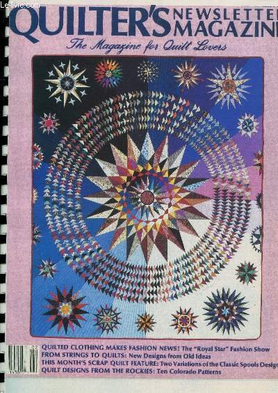QUILTER'S NEWSLETTER MAGAZINE - THE MAGAZINE FOR QUILT LOVERS / … | Immagine principale
