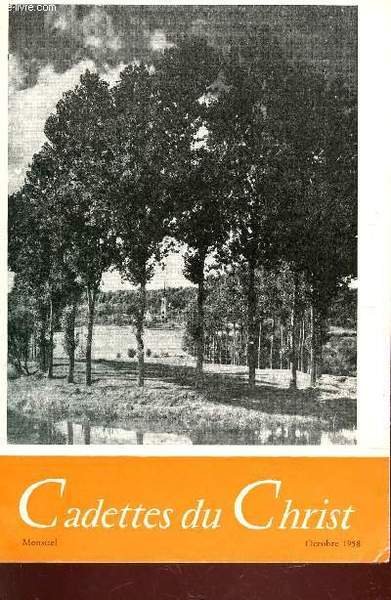 CADETTES DU CHRIST / OCTOBRE 1958. | Immagine principale