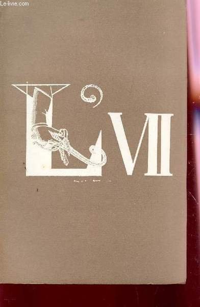 L'VII - REVUE DE POESIES ET DE PROSES ORIGINALES - …