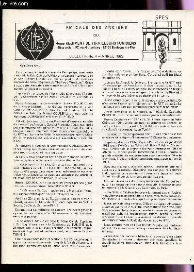 AMICALE DES ANCIENS DU 4e REGIMENT DE TIRAILLEURS TUNISIENS / … | Immagine principale