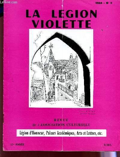 LA LEGION VIOLETTE - N�2 - 13e ANNEE / HOMMAGE …