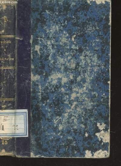 VOYAGE A JERUSALEM - TOME PREMIER / JERUSALEM - CASA … | Immagine principale