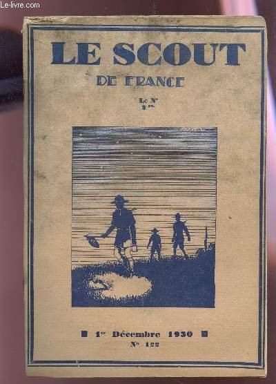 LE SCOUT DE FRANCE - N�122 - 1er DECEMBRE 1930.