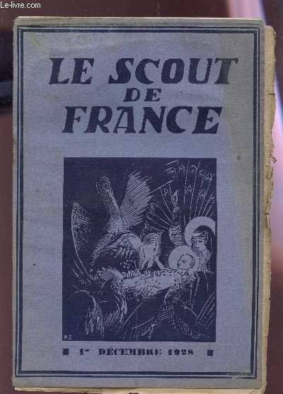 LE SCOUT DE FRANCE - 1er DECEMBRE 1928.