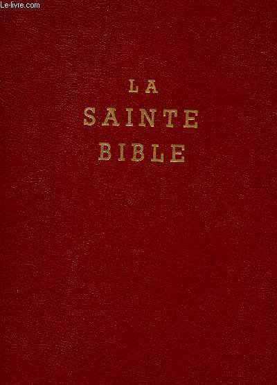 LA SAINTE BIBLE : LA BIBLE DE JERUSALEM.