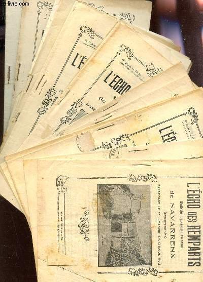 LOT DE 17 FASCICULES : L'ECHO DES REMPARTS - / … | Immagine principale