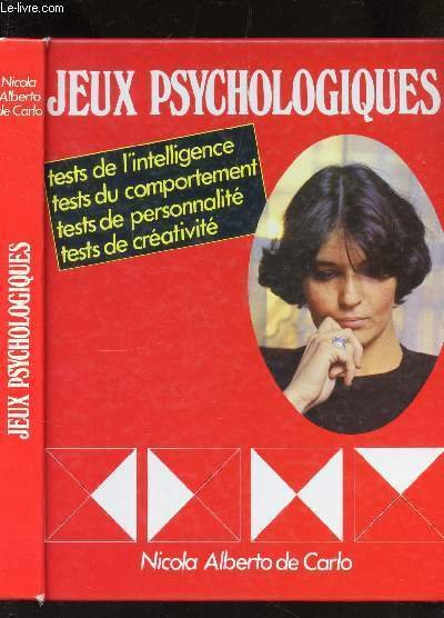 JEUX PSYCHOLOGIQUES / TEsts de l'intelligence - tests du comportement … | Immagine principale
