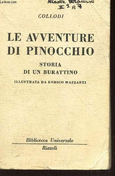 LE AVVENTURE DI PINOCCHIO -
