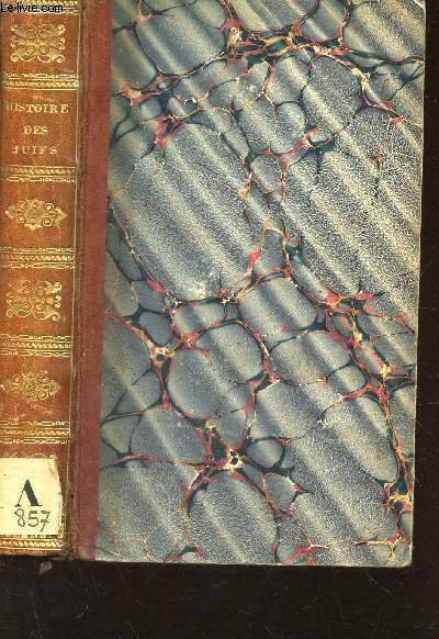 HISTOIRE DES JUIFS DEPUIS LA DESTRUCTION DE JERUSALEM JUSQU'A CE … | Immagine principale